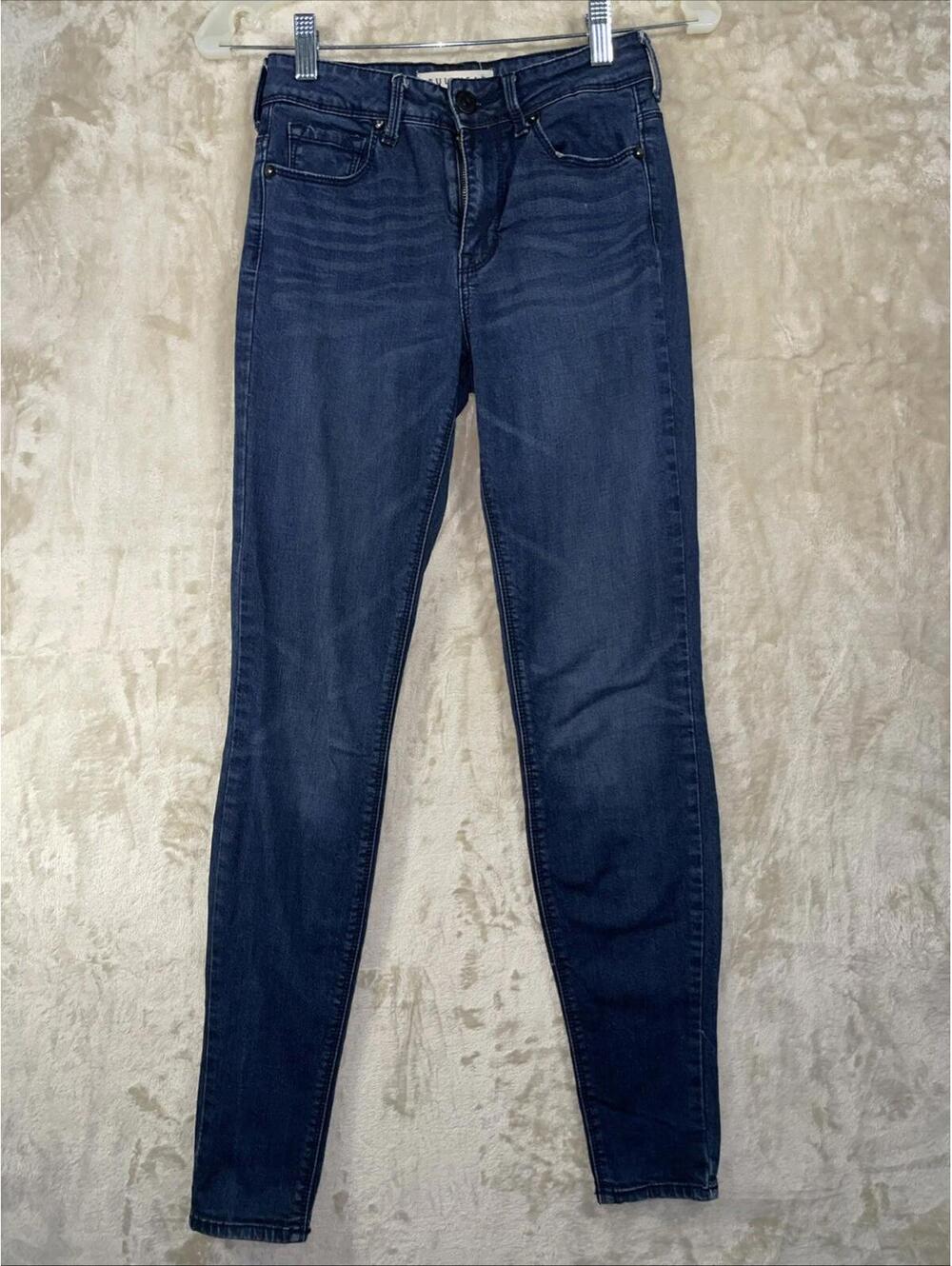 Bullhead High Rise Skinniest Jeans Junior Size 1 25x29 Stretch 5-Pocket